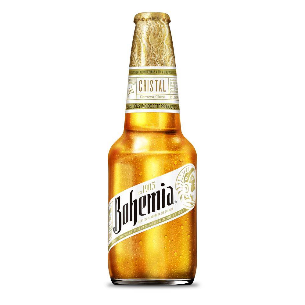 Bohemia cerveza clara cristal nr (355 ml)