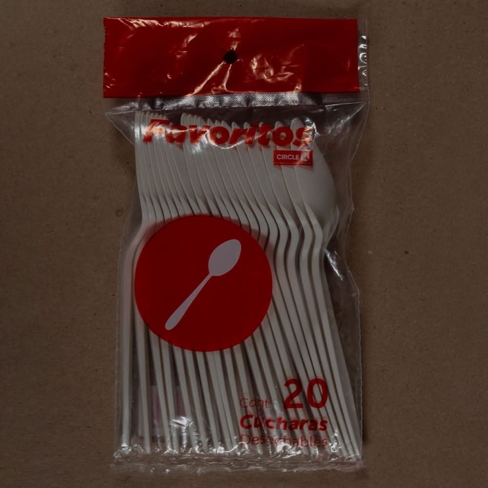 Favoritos · Cucharas desechables (20 un)