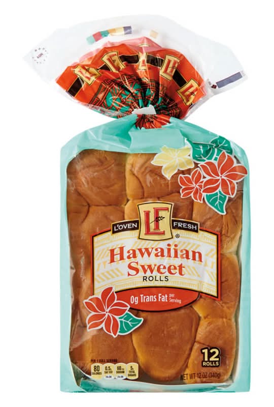 L'oven Fresh Hawaiian Sweet Rolls (12 oz, 12 ct)