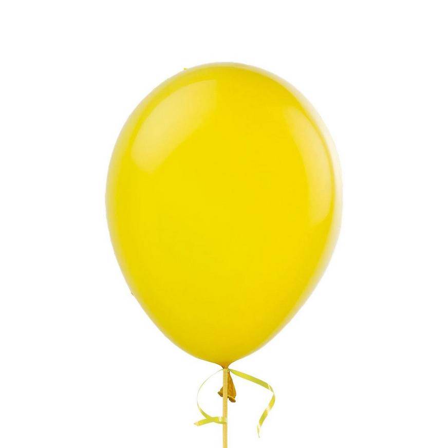 Uninflated 1ct, 12in, Sunshine Yellow Balloon