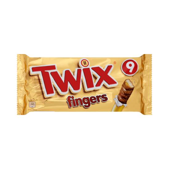 Twix Chocolate Biscuit Fingers Multipack 9 X 20g