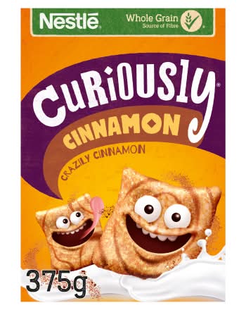 Curiously Cinnamon, Squares Cereals (375g)