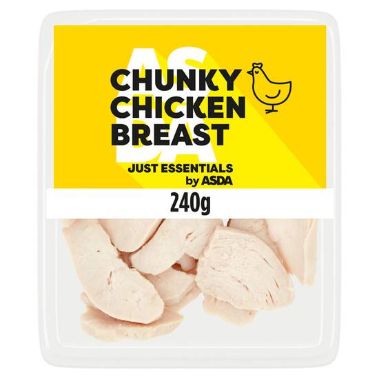 Asda Just Essentials Chunky Chicken Breast 240g