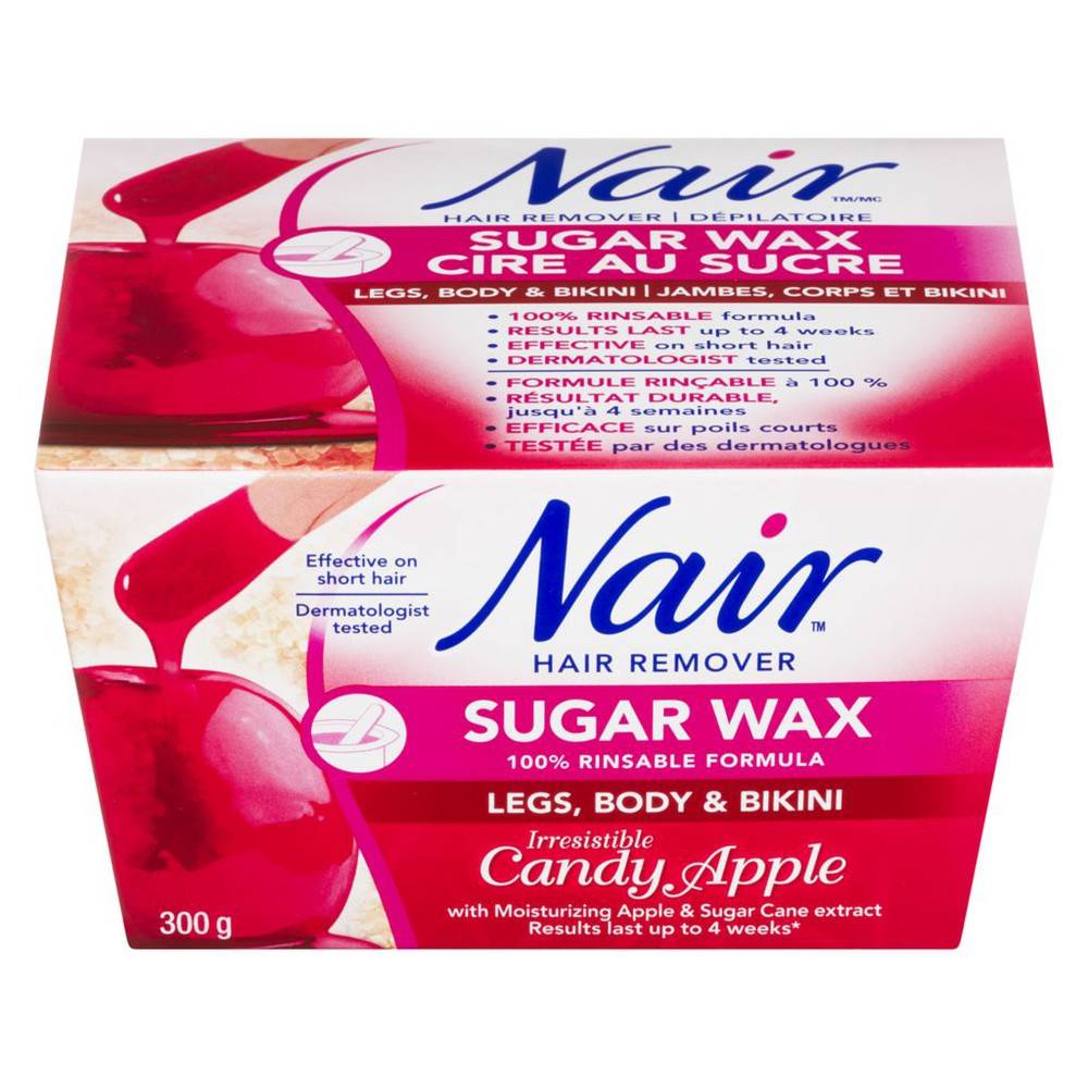 Nair Sugar Wax Irresistible Candy Apple (300 g)