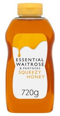 Essential Waitrose & Partners Squeezy Honey (720g)