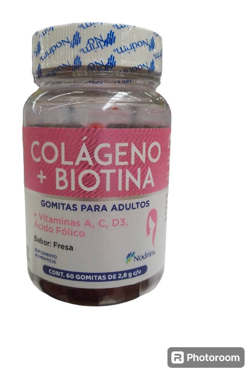 Nodrim · Colágeno + biotina gomitas 2.8 g (150 g)