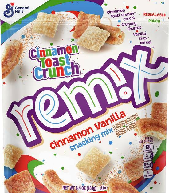 Cinnamon Toast Crunch Remix Vanilla Snacking Mix