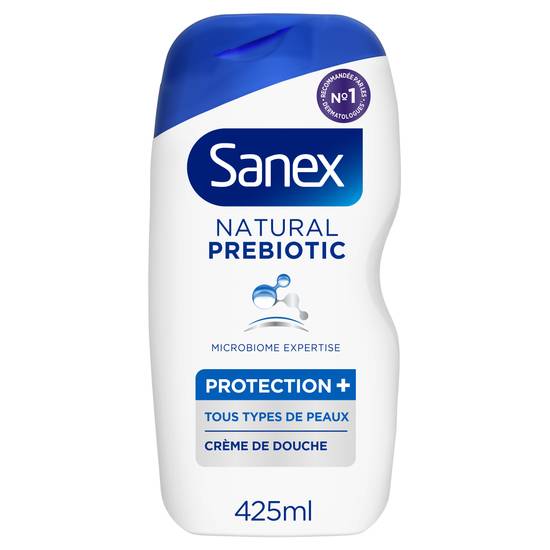 Sanex - Gel douche tous types de peaux natural prebiotic (425ml)