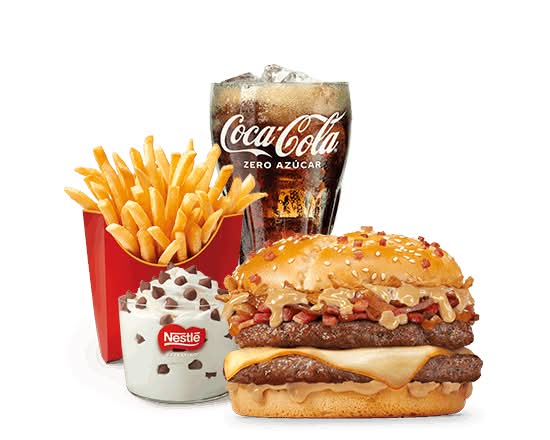 Menú Completo Mediano Doble McExtreme PX