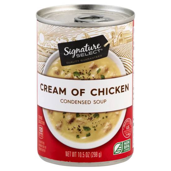 Signature Select Cream Of Chicken Condensed Soup