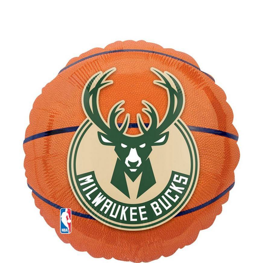 Uninflated Milwaukee Bucks Balloon - Basketball