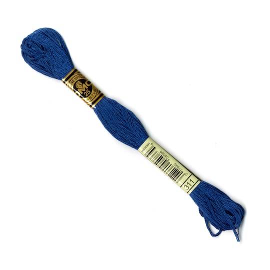 Dmc 6 Strand Embroidery Floss, Blue