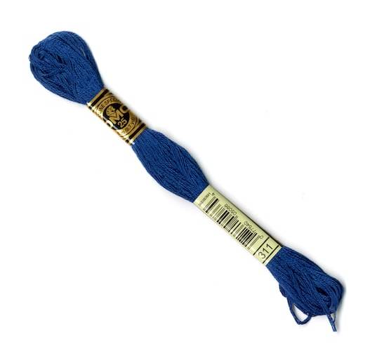 DMC 6 Strand Embroidery Floss, 8 m, 311 Navy Blue