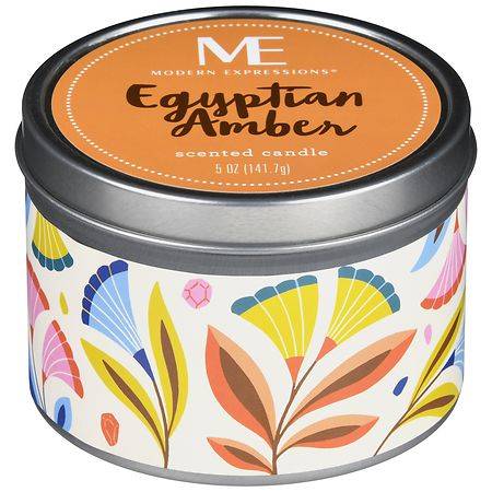 Complete Home Candle Tin Egyptian Amber