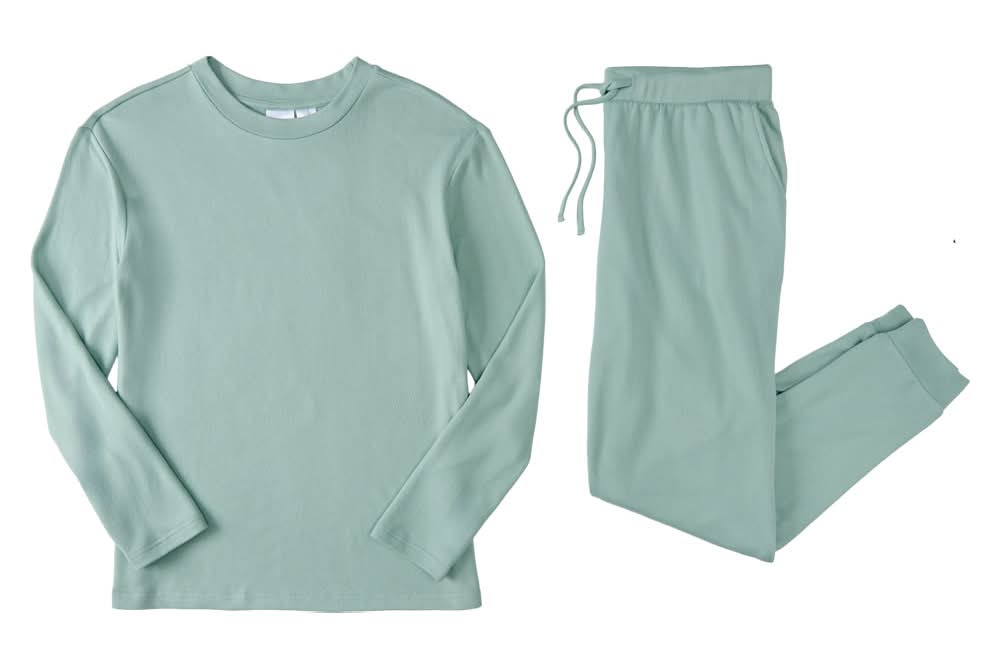 Serra L Green Lounge Set