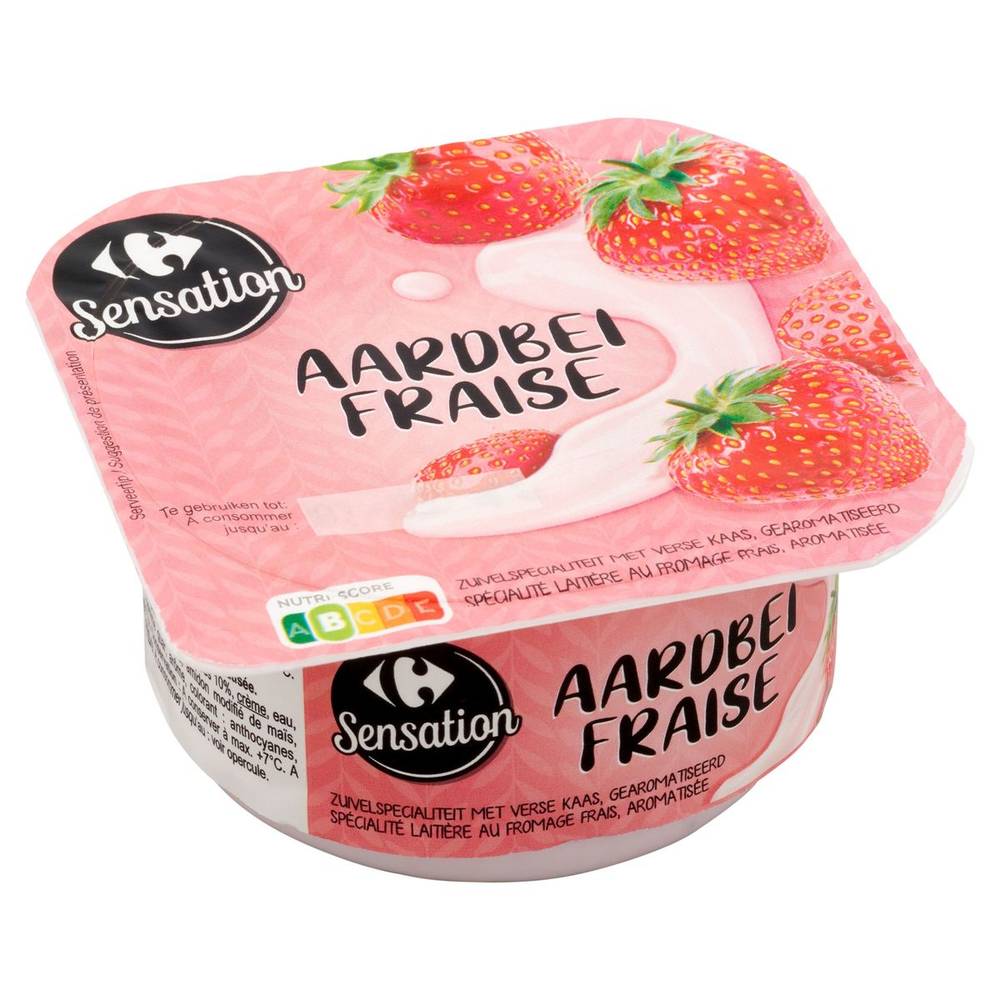 Carrefour Sensation Fraise 180 g