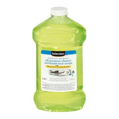 Selection nettoyant tout usage au citron (1,2l) - all-purpose cleaner lemon (1.2 l)