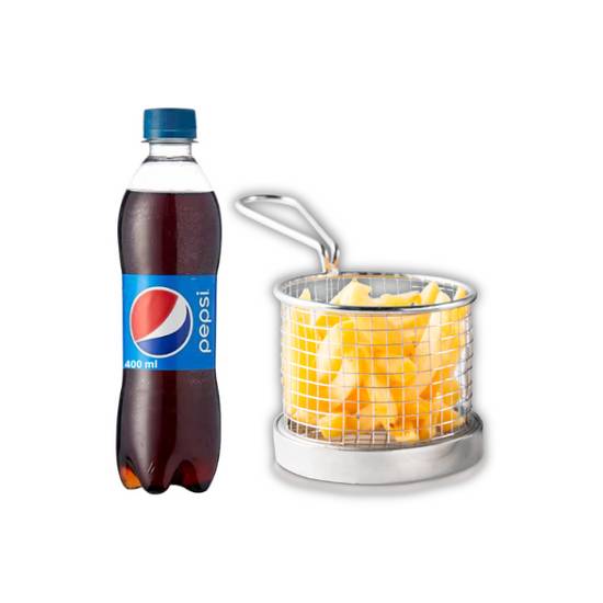 Combo Pepsi 400 ml + Papas fritas