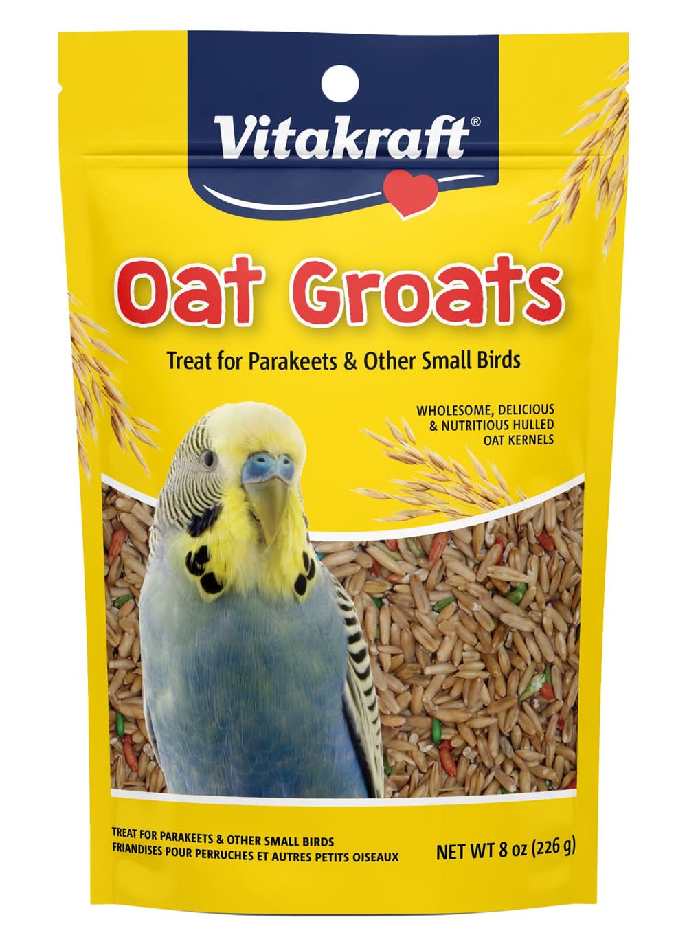 Vitakraft® Oat Groats Treat for Parakeets & Small Birds (Color: Assorted, Size: 8 Oz)