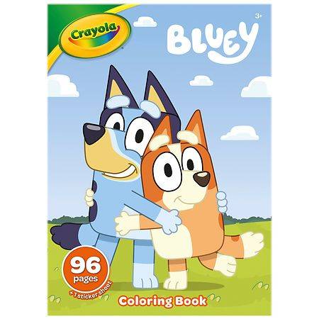 Crayola Bluey Coloring Book, 96 Pages - 1.0 ea