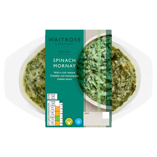 Waitrose & Partners Side Dish Spinach Mornay