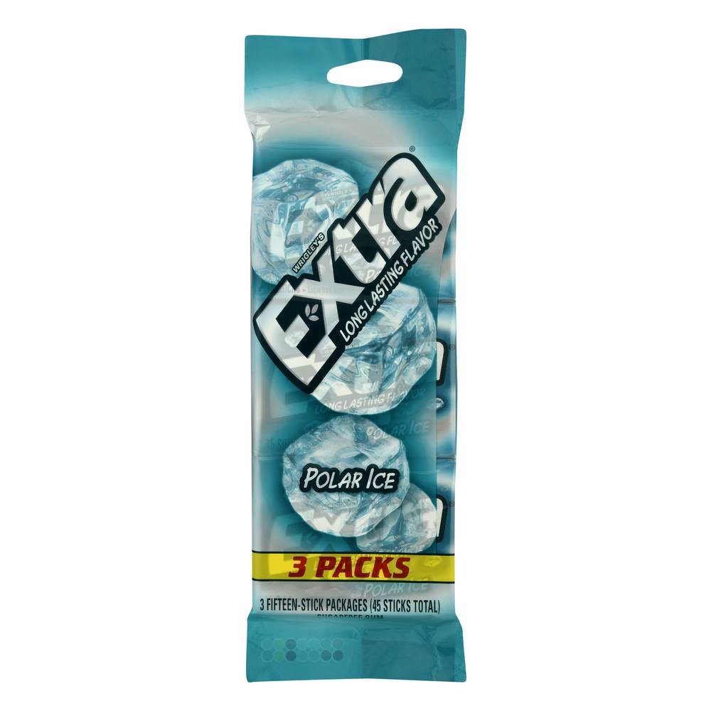 Extra Sugar Free Polar Ice Gum (4.28 oz)