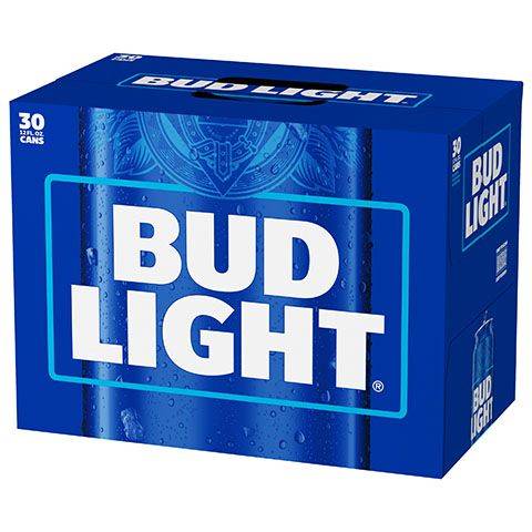 Bud Light 30 Pack 12oz Can