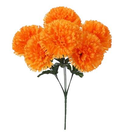 Ramo Especial Clavel Grande x6 37cm - Naranja