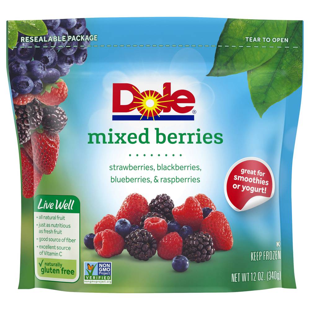 Dole Mixed Berries (12 oz)