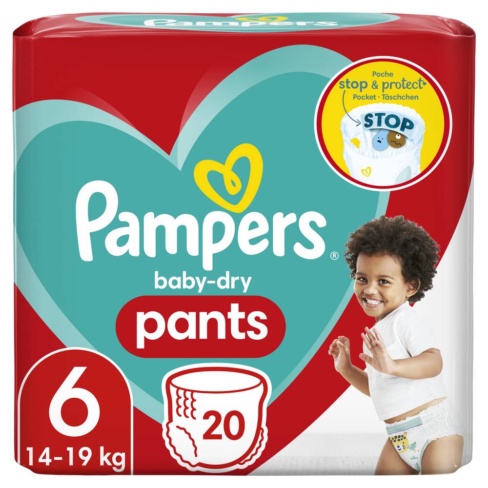 Pampers - Baby dry pants couches culottes taille