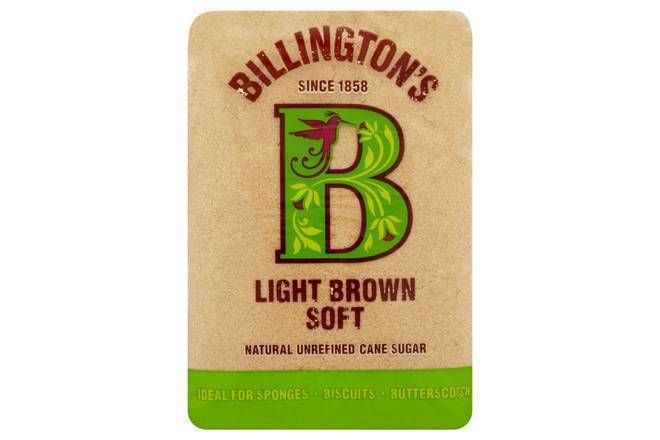 Billington Light Brown Cane Sugar 500g