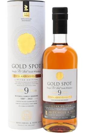 Golden Spot 135 Anniversary Limited Edition 750ml Bottle