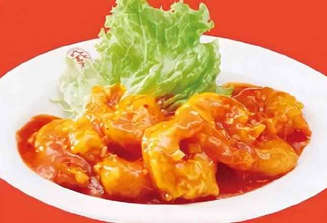 海⽼のチリソース Shrimp in Chili Sauce