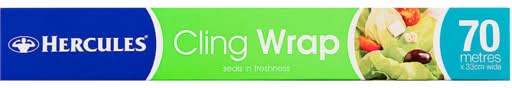 Hercules Cling Wrap Wide, 70m X 33cm