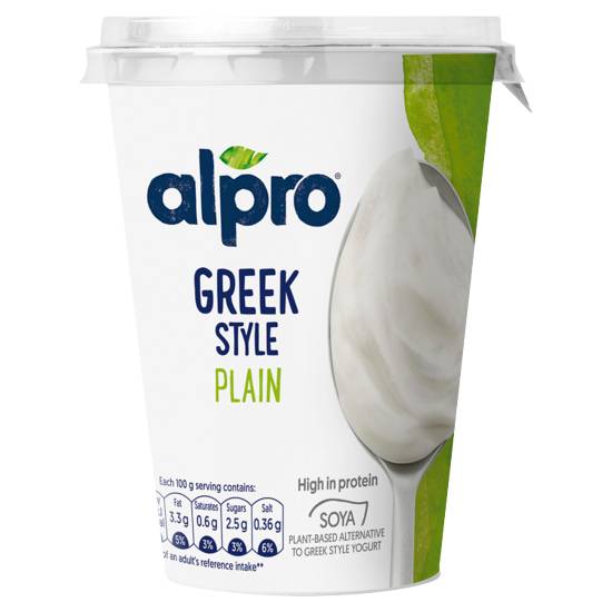 Alpro Greek Style Plain Yoghurt Alternative (400g)