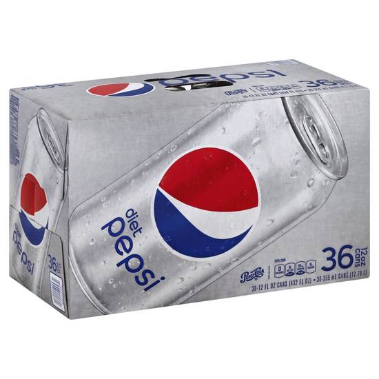 Pepsi Diet Soda (36 x 12 fl oz)