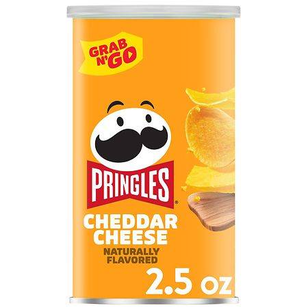 Pringles Potato Crisps Chips Cheddar Cheese - 2.5 oz