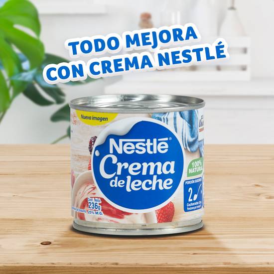 Nestlé crema de leche (lata 236 g)