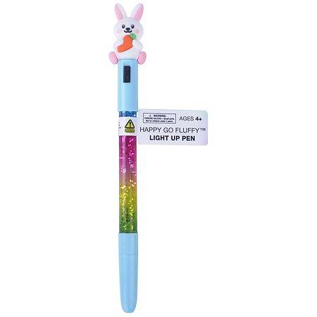 Happy Go Fluffy Light Up Pen - 1.0 ea