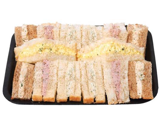 Egg Chicken and Ham Assorted Sandwiches