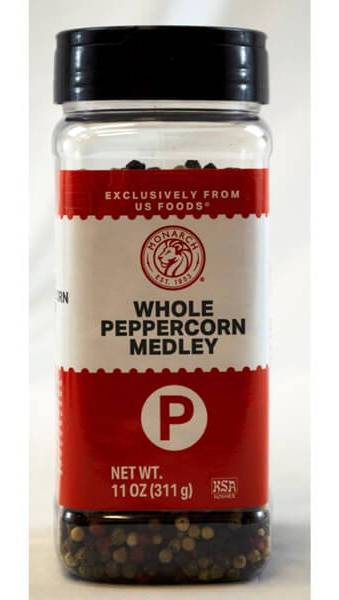 Monarch Whole Peppercorn Medley (11 oz)