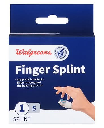 Walgreens Finger Splint Small, S