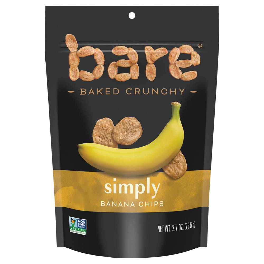 Bare Baked Crunchy Banana Chips Simply