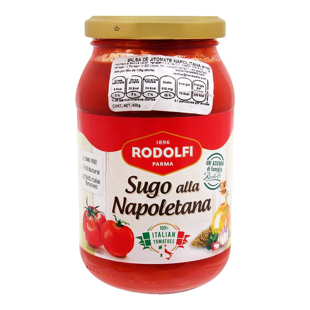 Rodolfi Salsa napolitana botella Delivery Near Me Order Online Uber