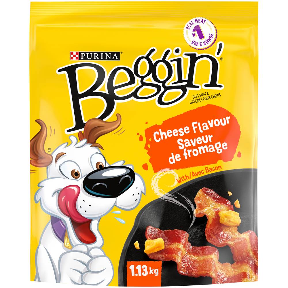 Beggin Strips Dog Treats Bacon & Cheese Flavours (1.13 kg)