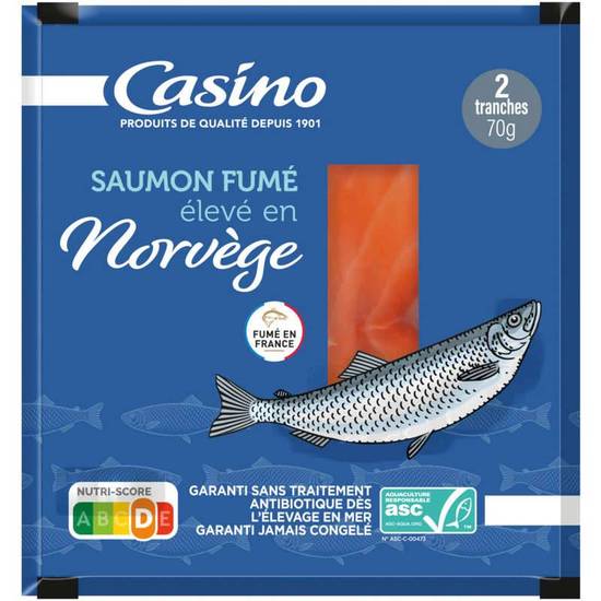 saumon fumée Norvège2 tr casino