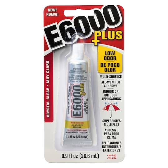 E6000 Plus Crystal Clear All-Weather Adhesive