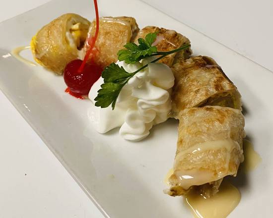 Order Roti Sai Kai (Thai Style Crepe) food online from Kao Thai store, Virginia Beach on bringmethat.com