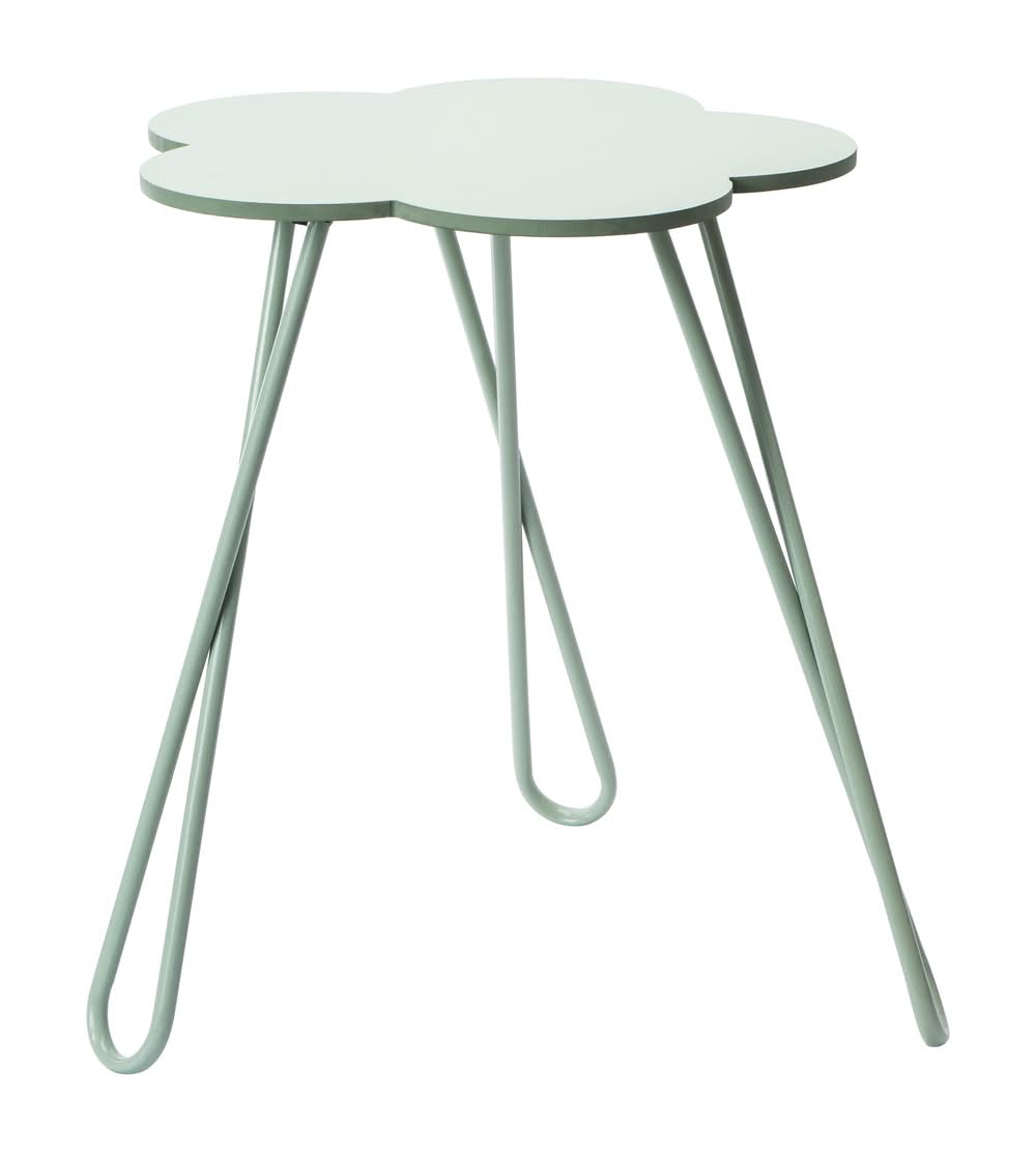 Flower Table Light Blue