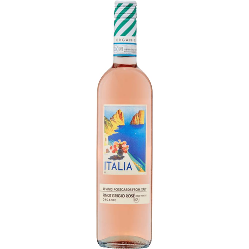 Postcards from Italy Organic Pinot Grigio Rose 750ml